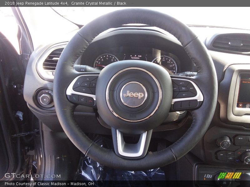Granite Crystal Metallic / Black 2018 Jeep Renegade Latitude 4x4