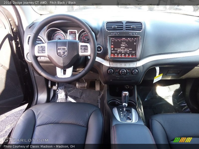Pitch Black / Black 2018 Dodge Journey GT AWD