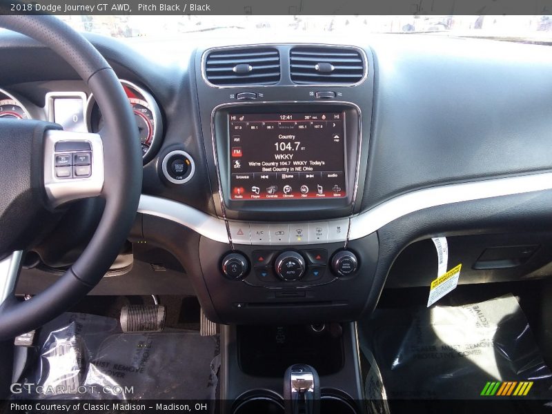 Pitch Black / Black 2018 Dodge Journey GT AWD