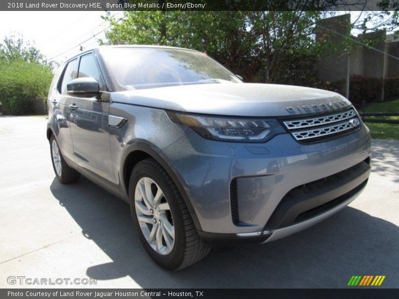 Byron Blue Metallic / Ebony/Ebony 2018 Land Rover Discovery HSE