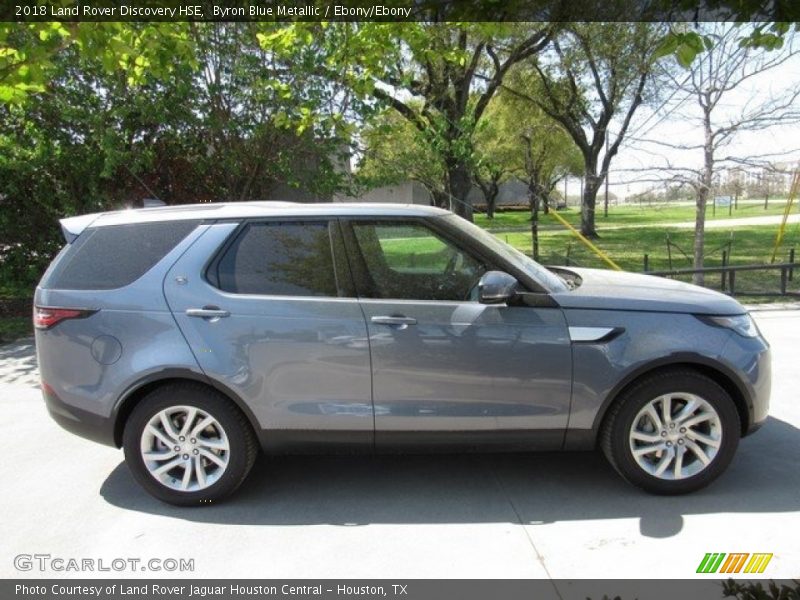 Byron Blue Metallic / Ebony/Ebony 2018 Land Rover Discovery HSE