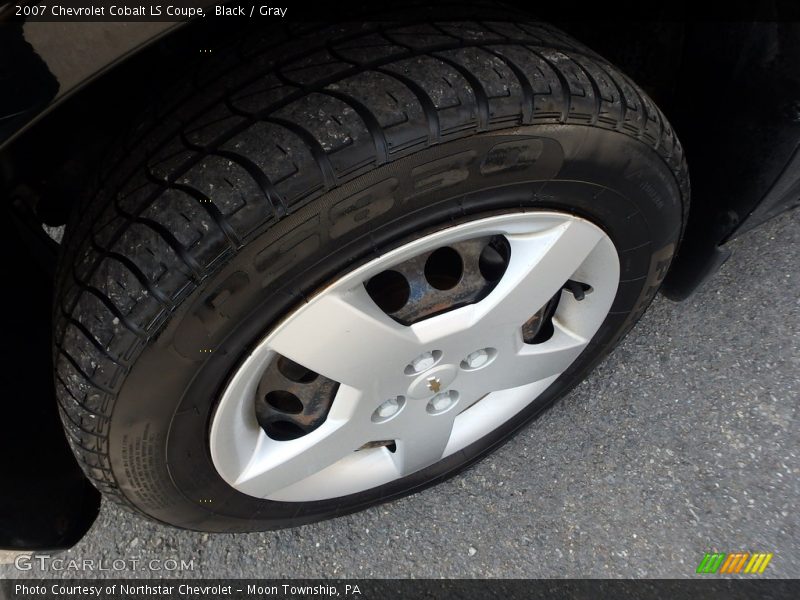 Black / Gray 2007 Chevrolet Cobalt LS Coupe