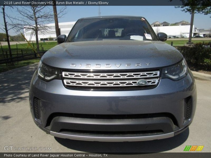 Byron Blue Metallic / Ebony/Ebony 2018 Land Rover Discovery HSE