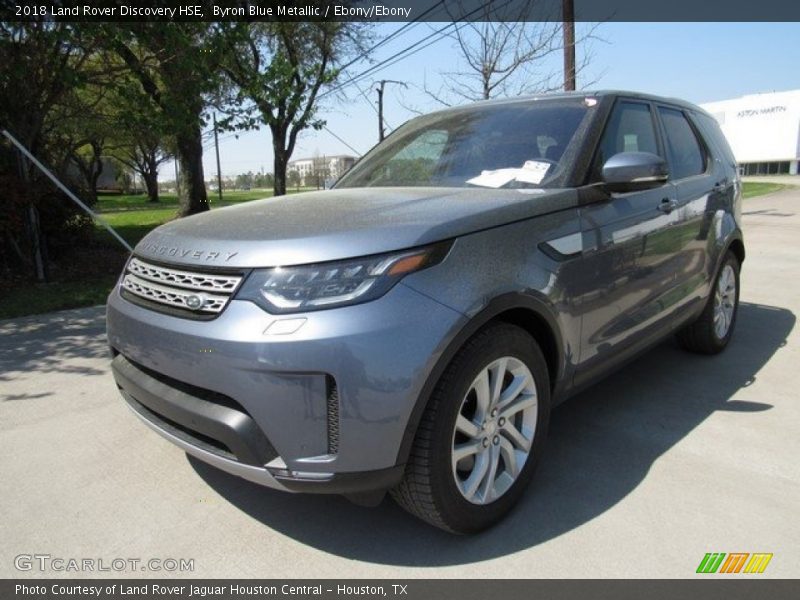 Byron Blue Metallic / Ebony/Ebony 2018 Land Rover Discovery HSE