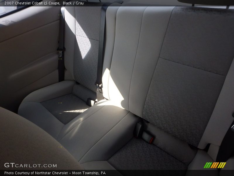 Black / Gray 2007 Chevrolet Cobalt LS Coupe