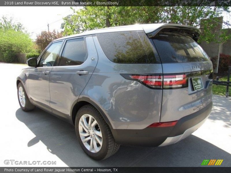Byron Blue Metallic / Ebony/Ebony 2018 Land Rover Discovery HSE