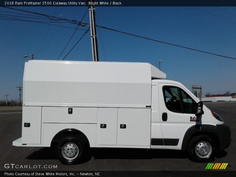 Bright White / Black 2018 Ram ProMaster 3500 Cutaway Utility Van