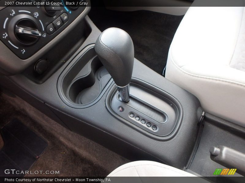 Black / Gray 2007 Chevrolet Cobalt LS Coupe