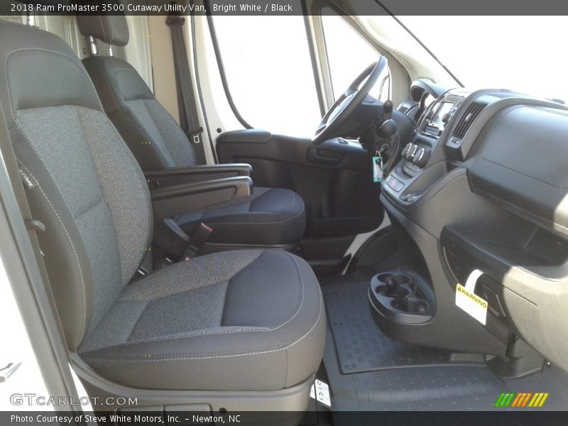 Front Seat of 2018 ProMaster 3500 Cutaway Utility Van