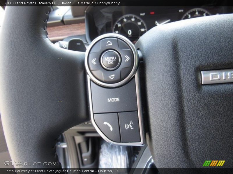 Byron Blue Metallic / Ebony/Ebony 2018 Land Rover Discovery HSE