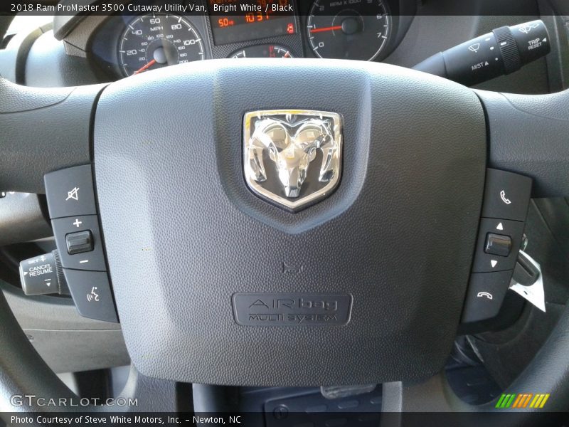  2018 ProMaster 3500 Cutaway Utility Van Steering Wheel