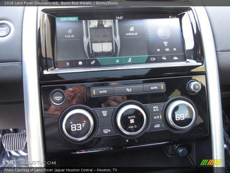 Byron Blue Metallic / Ebony/Ebony 2018 Land Rover Discovery HSE