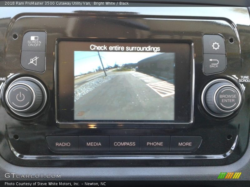 Controls of 2018 ProMaster 3500 Cutaway Utility Van