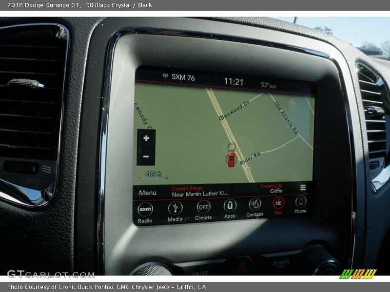 DB Black Crystal / Black 2018 Dodge Durango GT