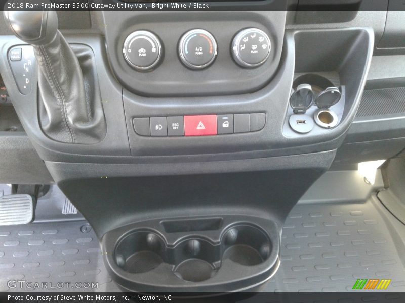 Controls of 2018 ProMaster 3500 Cutaway Utility Van