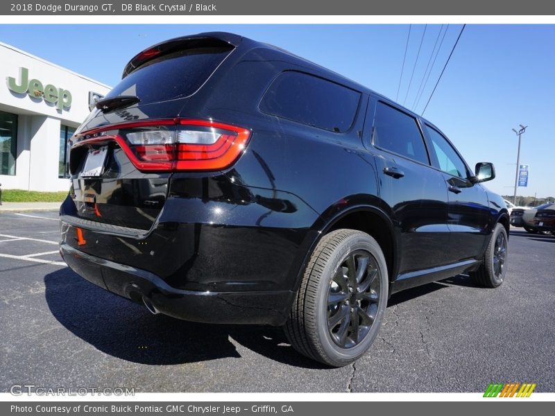 DB Black Crystal / Black 2018 Dodge Durango GT