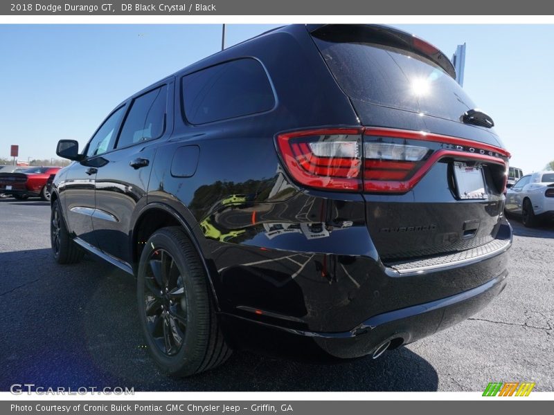 DB Black Crystal / Black 2018 Dodge Durango GT