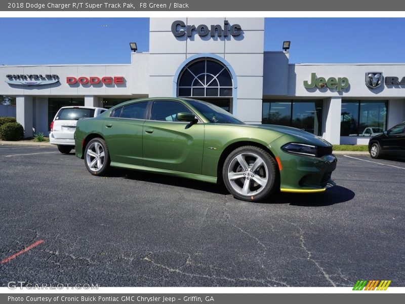 F8 Green / Black 2018 Dodge Charger R/T Super Track Pak