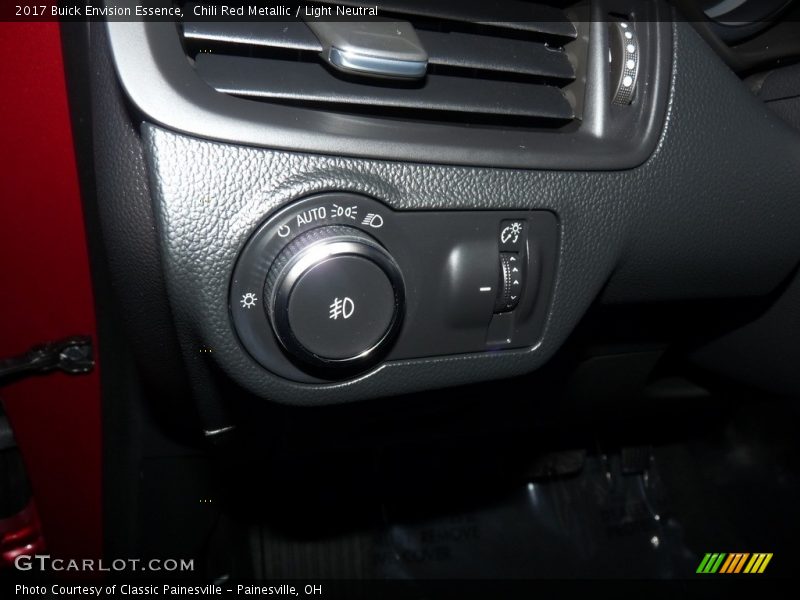 Chili Red Metallic / Light Neutral 2017 Buick Envision Essence