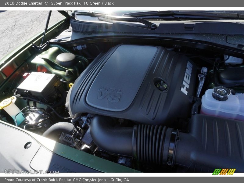 F8 Green / Black 2018 Dodge Charger R/T Super Track Pak