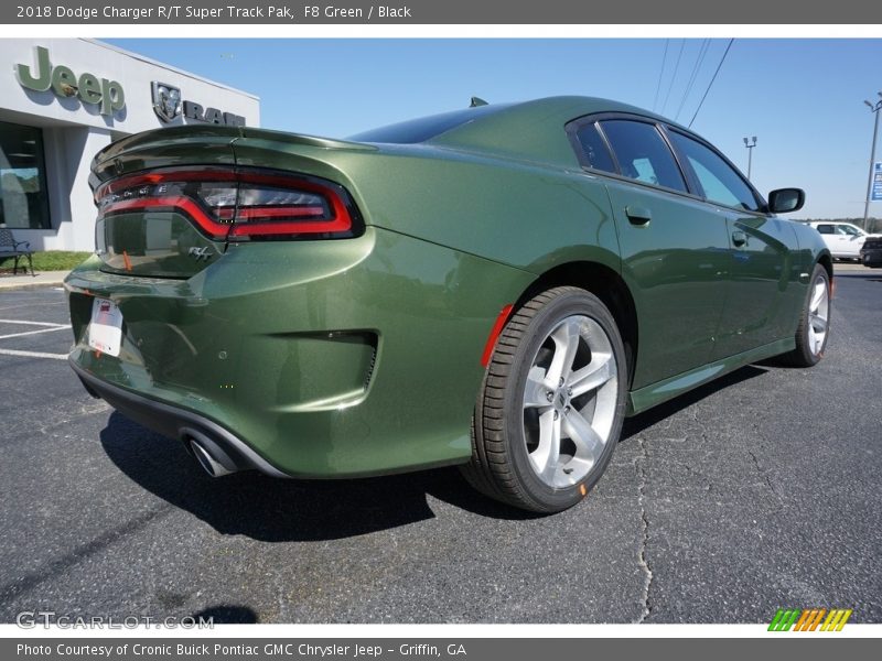 F8 Green / Black 2018 Dodge Charger R/T Super Track Pak