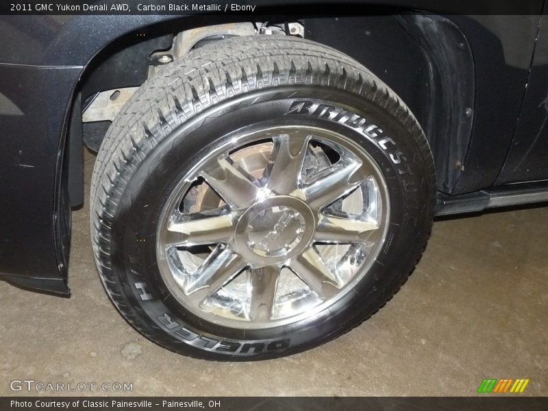 Carbon Black Metallic / Ebony 2011 GMC Yukon Denali AWD