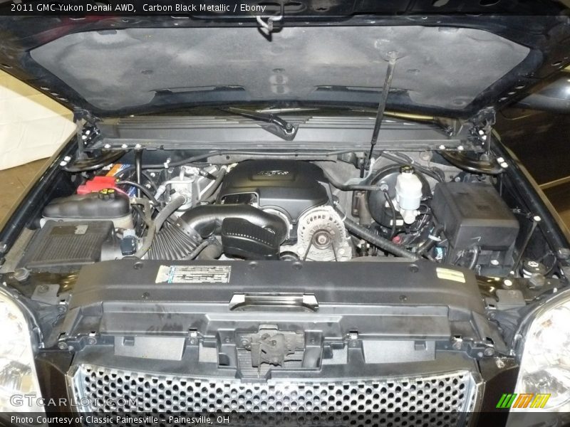 Carbon Black Metallic / Ebony 2011 GMC Yukon Denali AWD