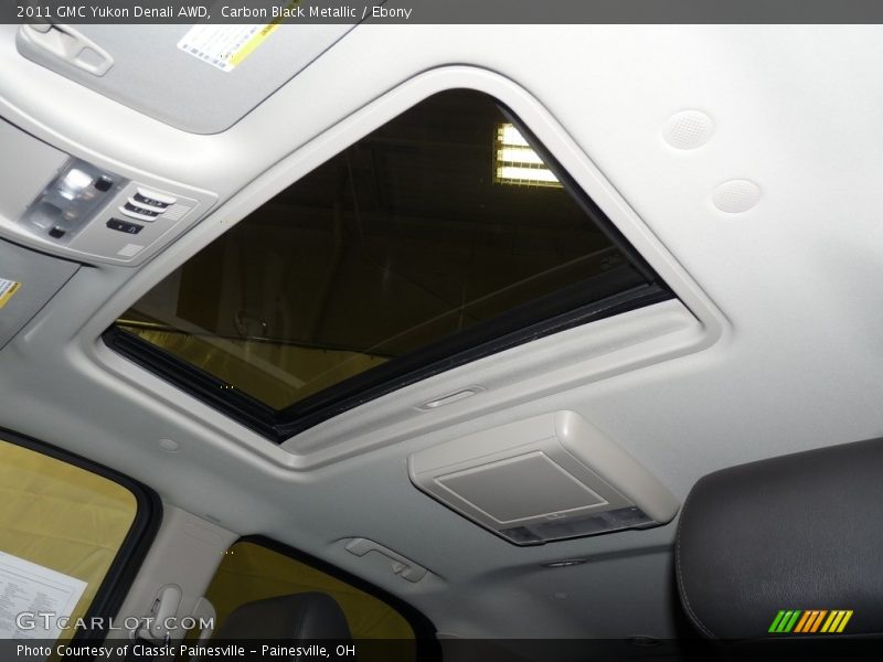 Carbon Black Metallic / Ebony 2011 GMC Yukon Denali AWD