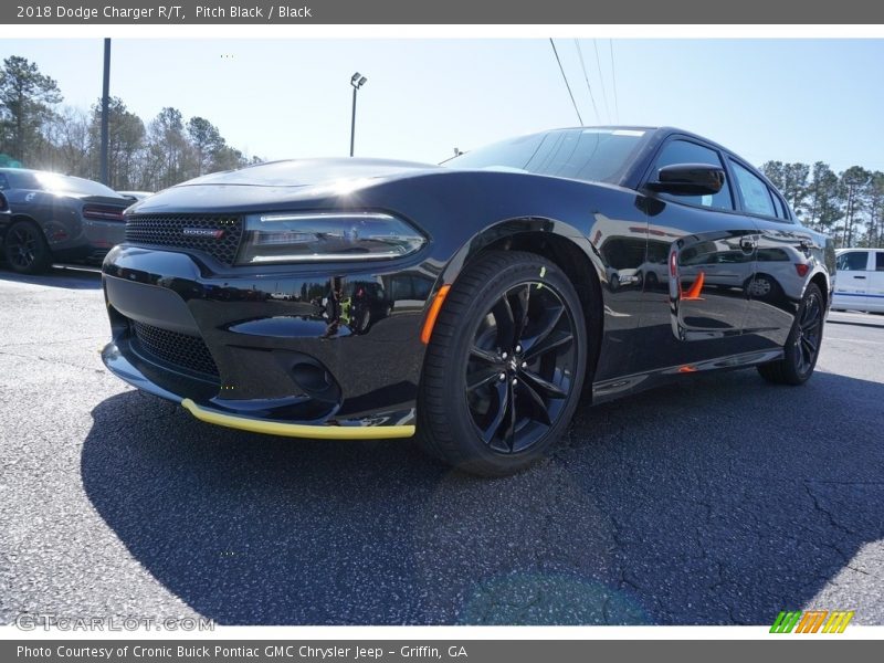 Pitch Black / Black 2018 Dodge Charger R/T