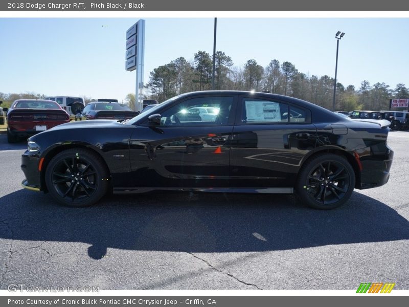 Pitch Black / Black 2018 Dodge Charger R/T