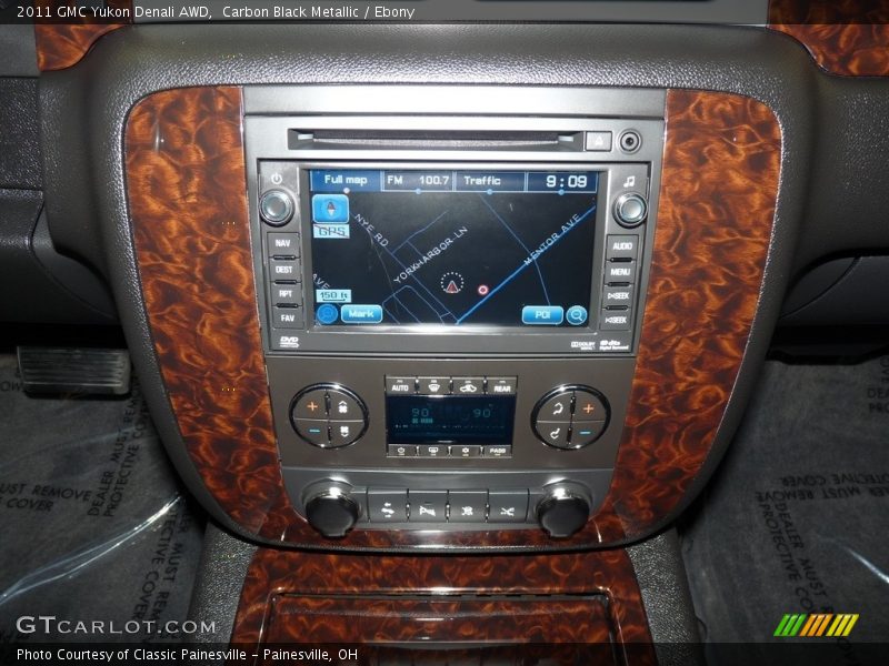 Carbon Black Metallic / Ebony 2011 GMC Yukon Denali AWD