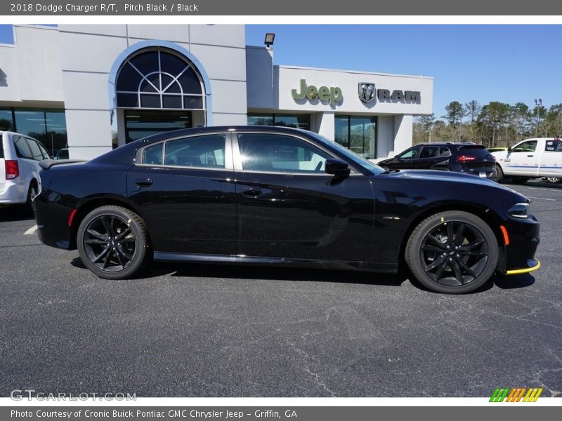 Pitch Black / Black 2018 Dodge Charger R/T