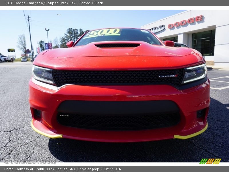 Torred / Black 2018 Dodge Charger R/T Super Track Pak