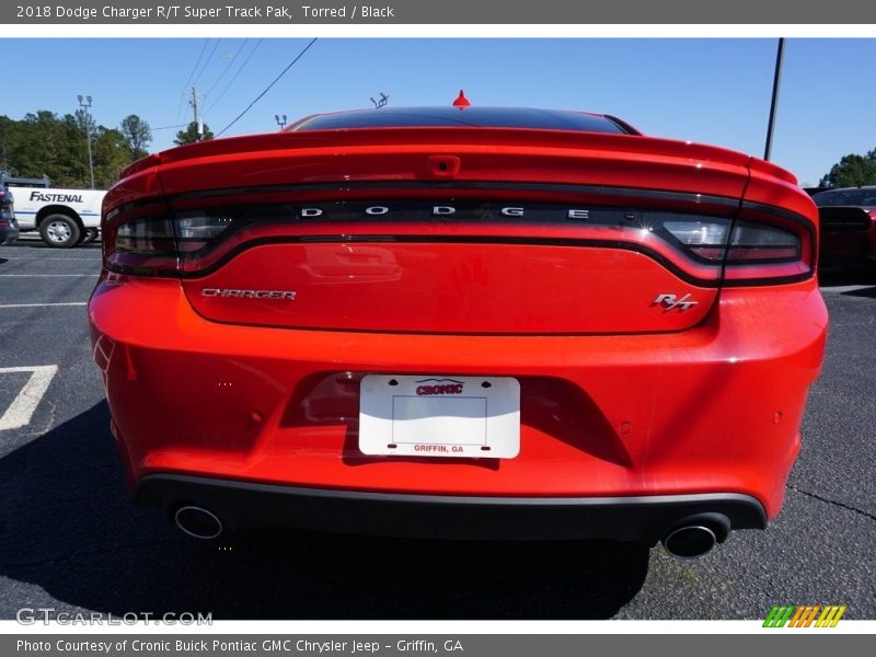 Torred / Black 2018 Dodge Charger R/T Super Track Pak