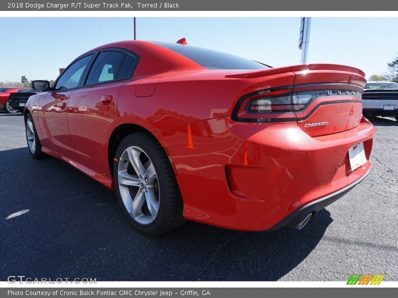 Torred / Black 2018 Dodge Charger R/T Super Track Pak