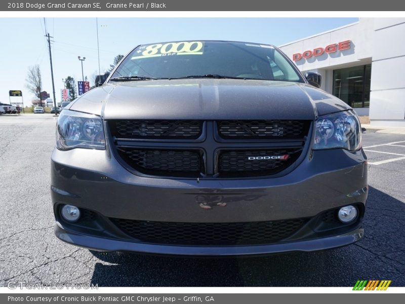 Granite Pearl / Black 2018 Dodge Grand Caravan SE