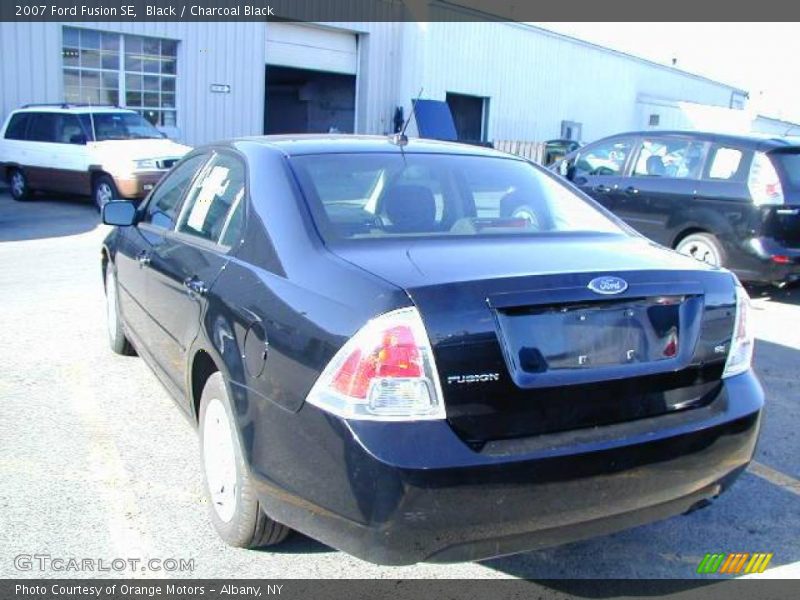 Black / Charcoal Black 2007 Ford Fusion SE