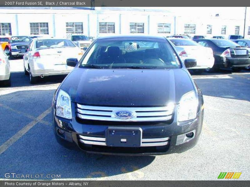 Black / Charcoal Black 2007 Ford Fusion SE