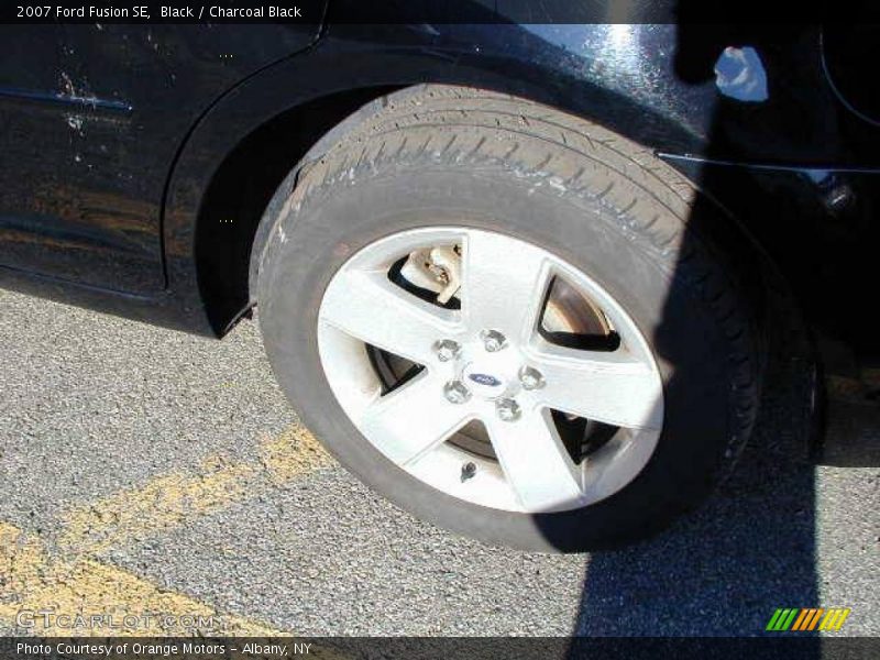 Black / Charcoal Black 2007 Ford Fusion SE