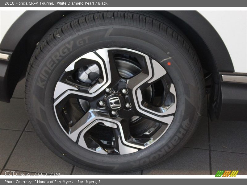 White Diamond Pearl / Black 2018 Honda CR-V Touring