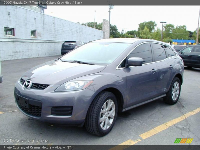 Galaxy Gray Mica / Black 2007 Mazda CX-7 Touring
