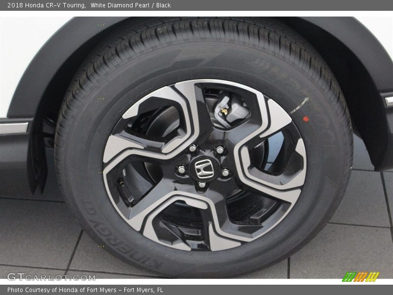 White Diamond Pearl / Black 2018 Honda CR-V Touring