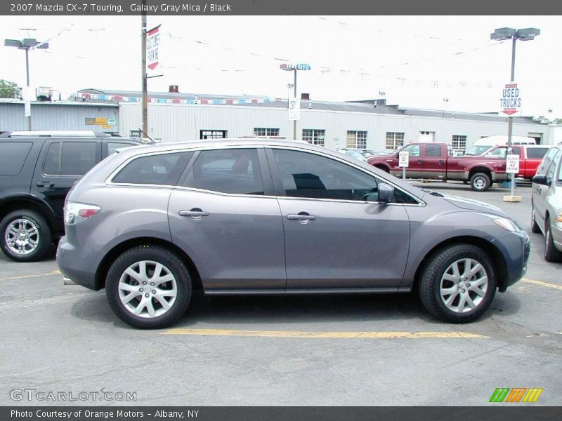 Galaxy Gray Mica / Black 2007 Mazda CX-7 Touring