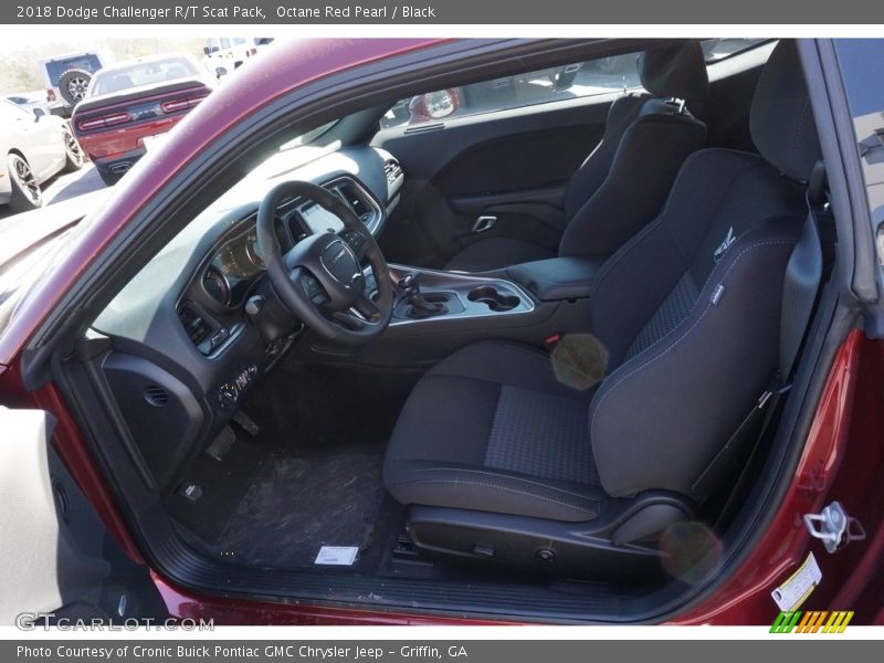 Octane Red Pearl / Black 2018 Dodge Challenger R/T Scat Pack