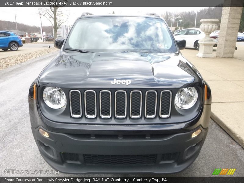 Black / Black/Sandstorm 2017 Jeep Renegade Latitude 4x4