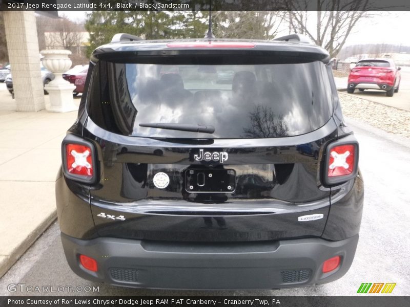 Black / Black/Sandstorm 2017 Jeep Renegade Latitude 4x4