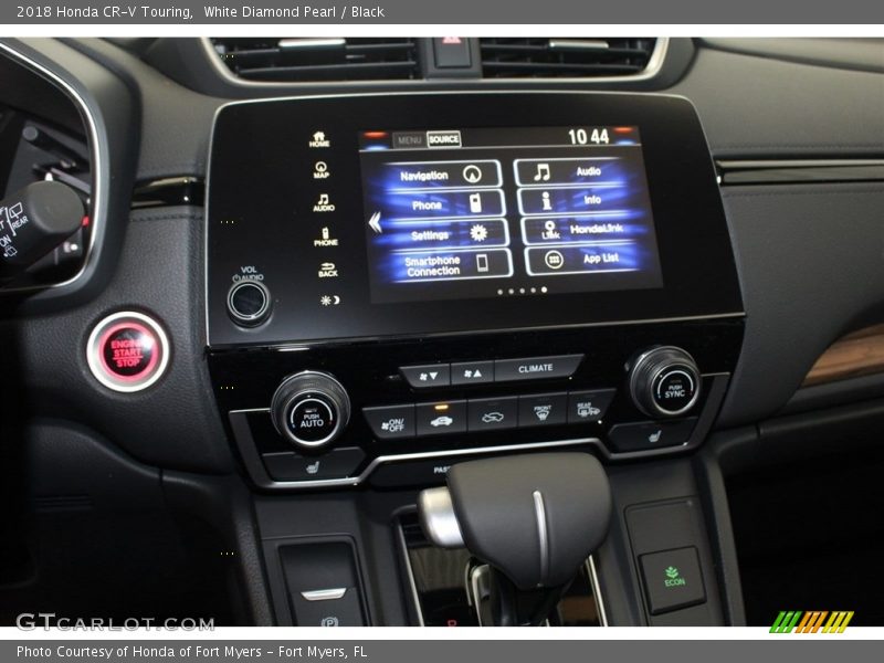 White Diamond Pearl / Black 2018 Honda CR-V Touring