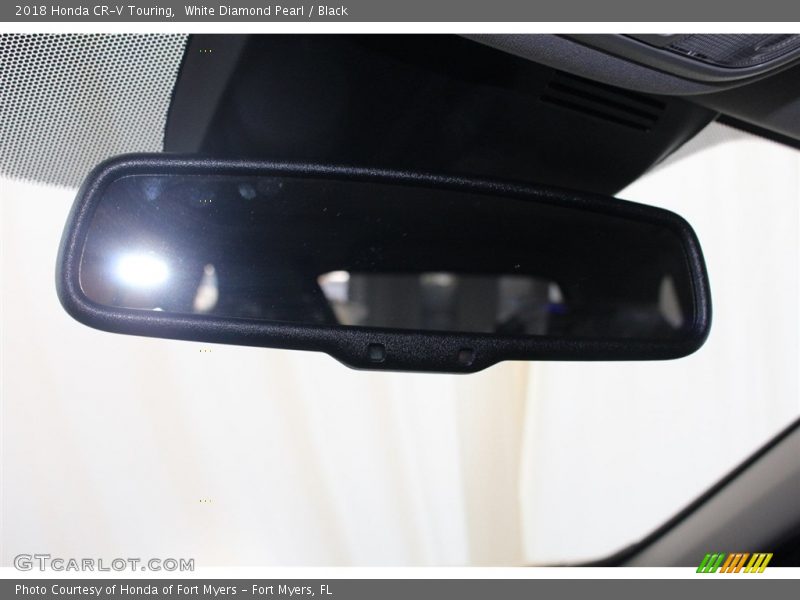 White Diamond Pearl / Black 2018 Honda CR-V Touring
