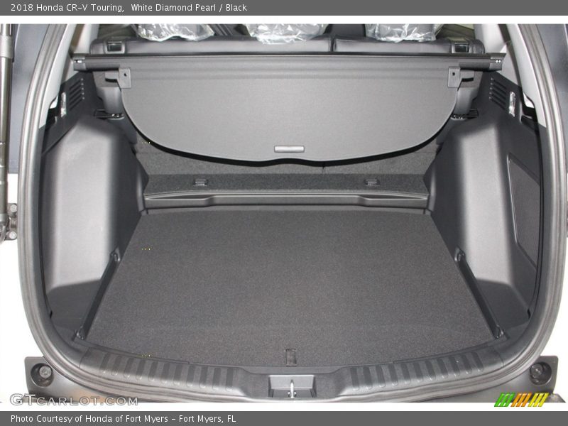 White Diamond Pearl / Black 2018 Honda CR-V Touring