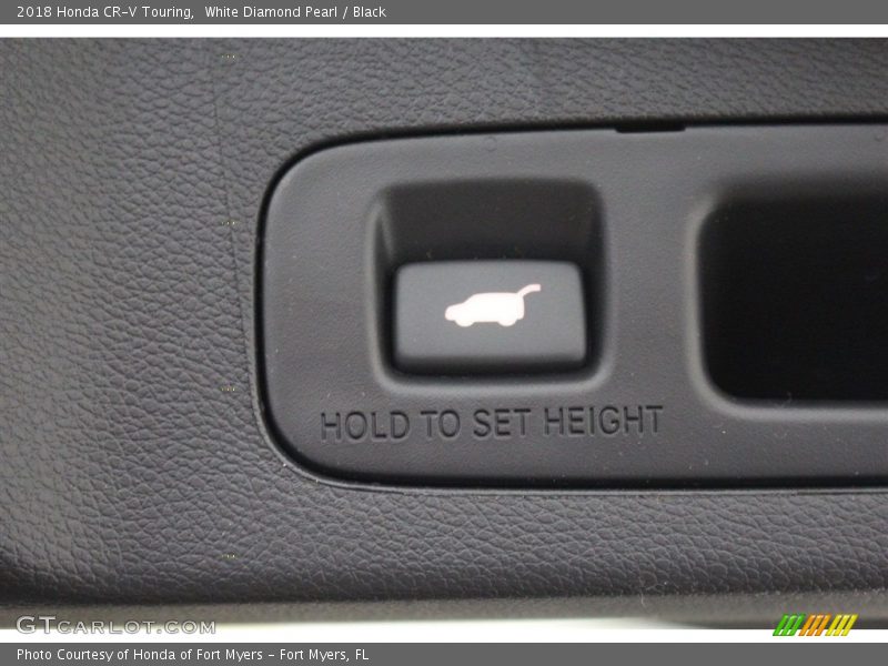 White Diamond Pearl / Black 2018 Honda CR-V Touring